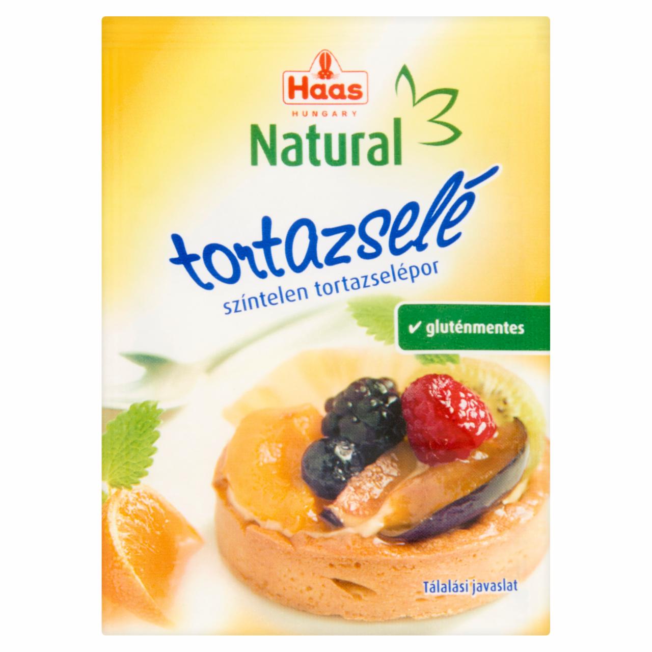 Képek - Haas Natural színtelen tortazselépor 11 g