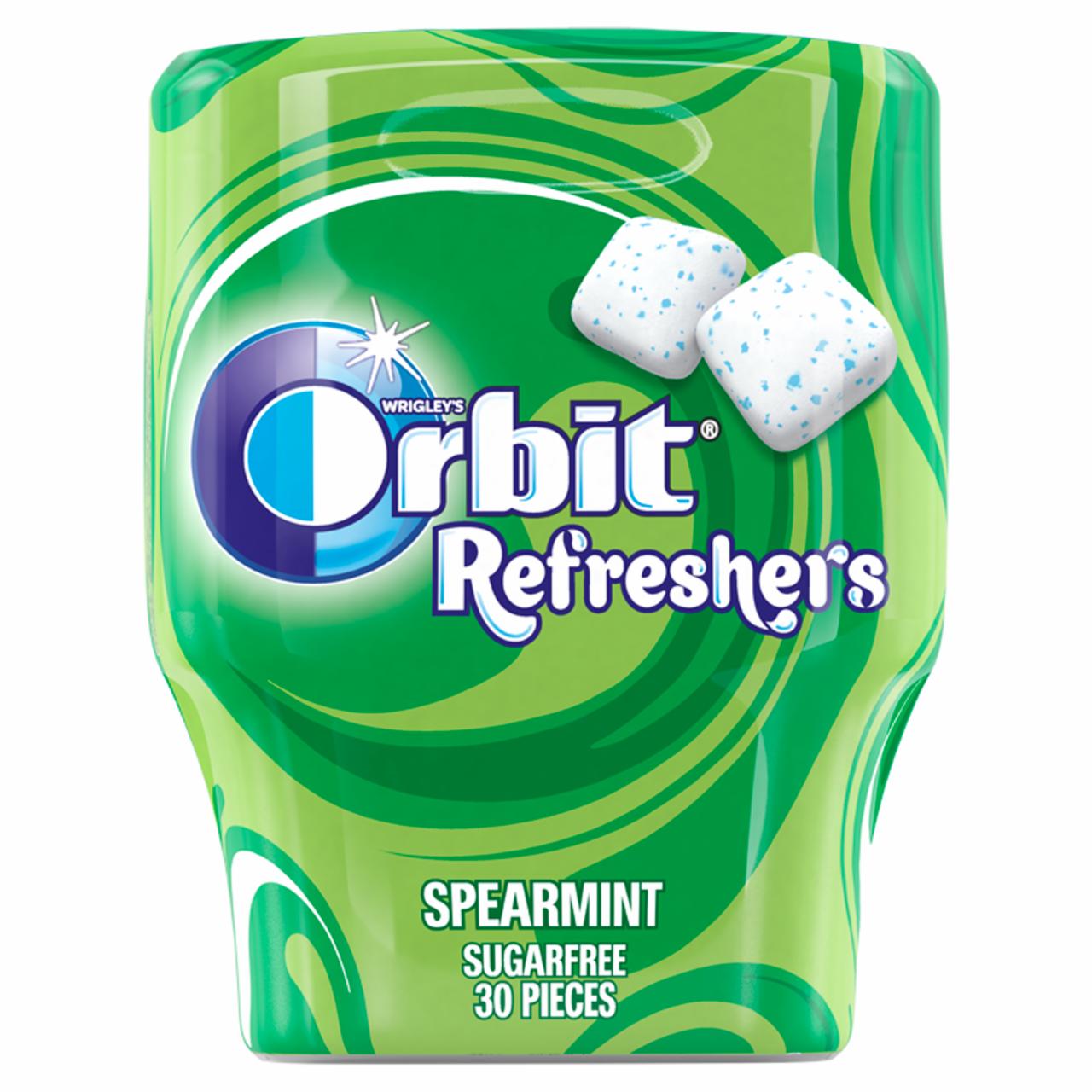 Képek - Orbit Refreshers menta- és mentolízű cukormentes rágógumi édesítőszerrel 67 g