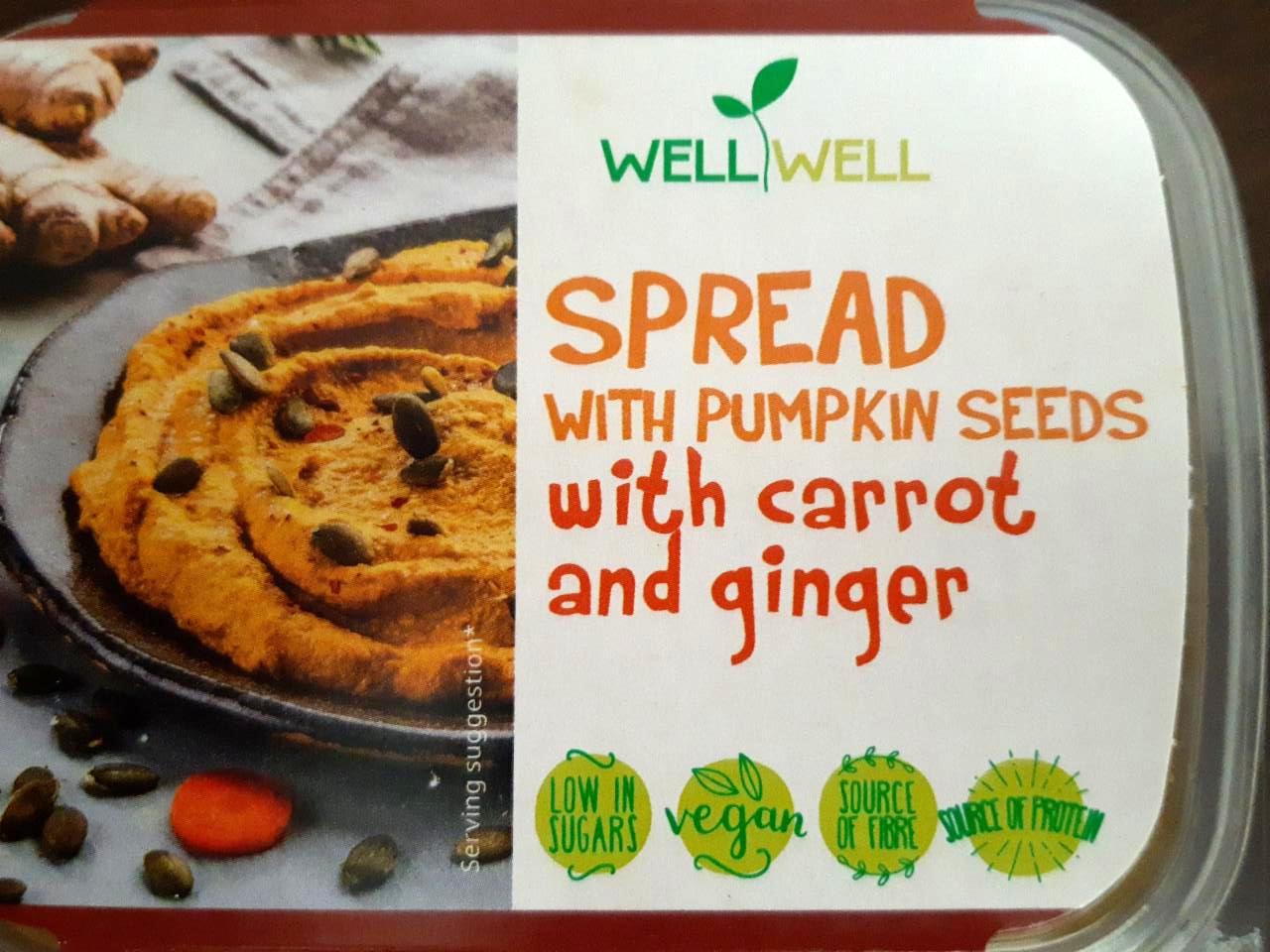 Képek - Spread with pumpkin seeds with carrot and ginger Well Well