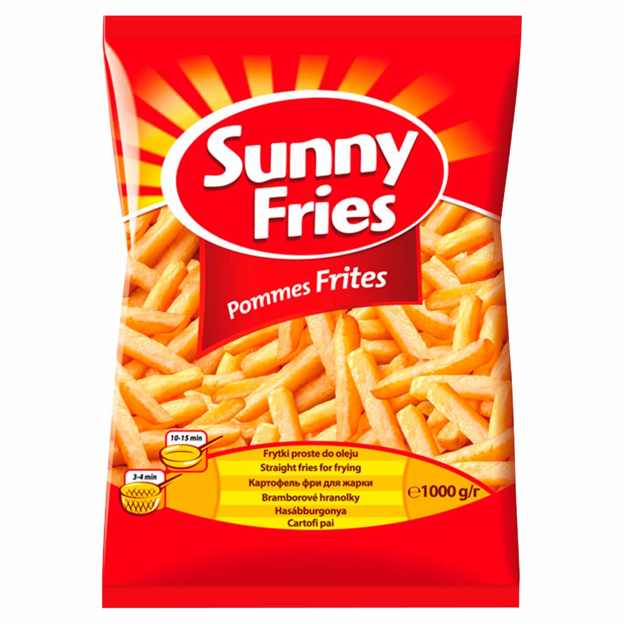 Képek - Sunny Fries elősütött, gyorsfagyasztott hasábburgonya 1000 g