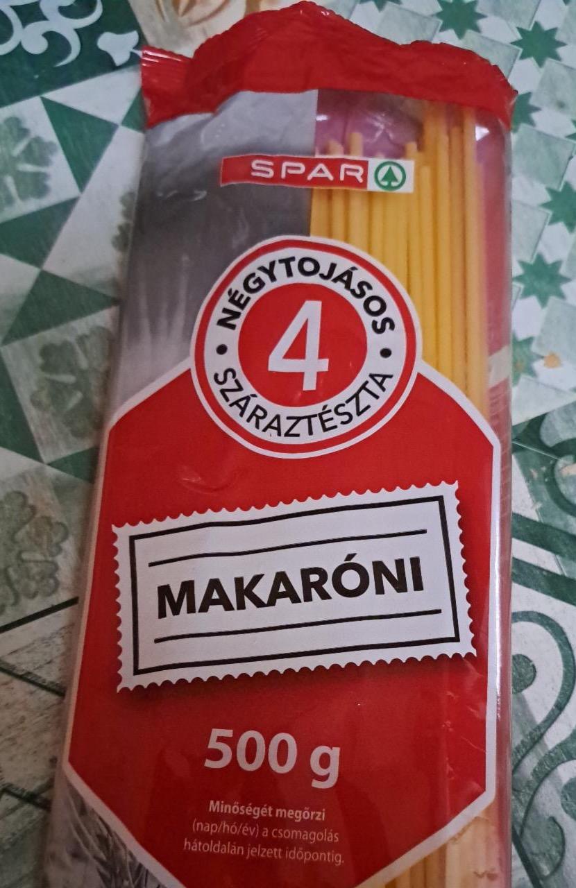 Képek - Makaróni 4 tojásos száraztészta Spar