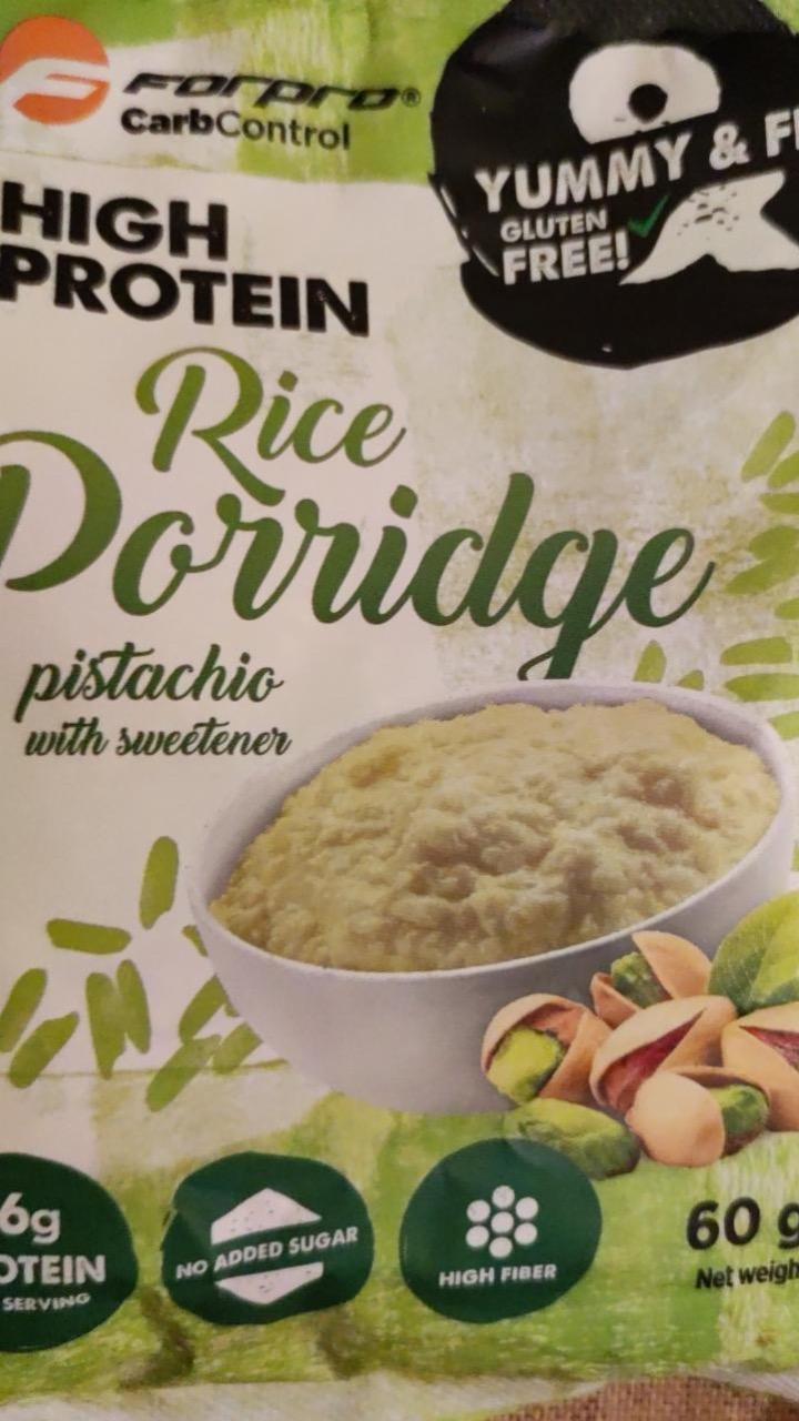 Képek - Rice porridge pistachio Forpro