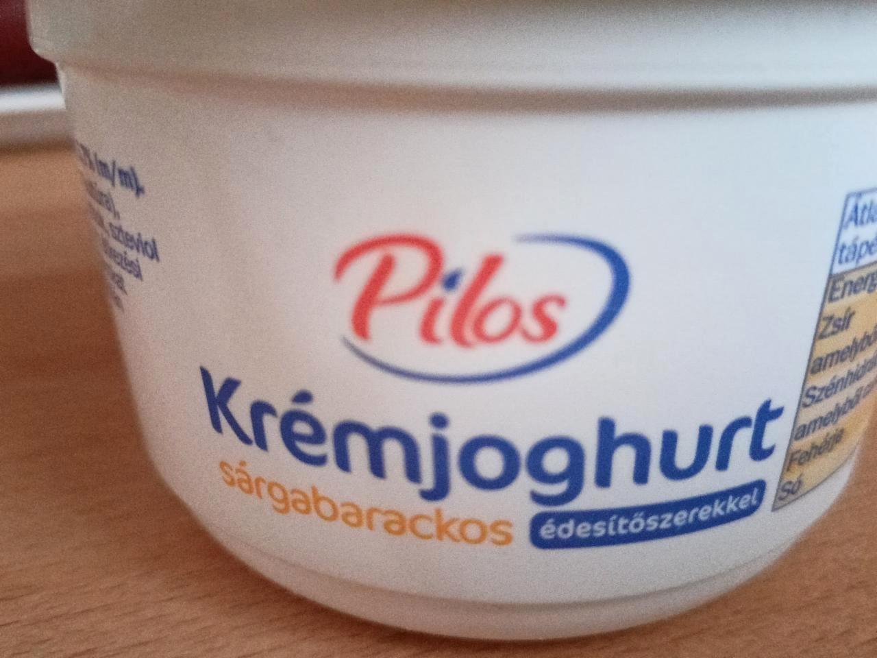 Képek - Krémjoghurt sárgabarackos édesítőszerrel Pilos
