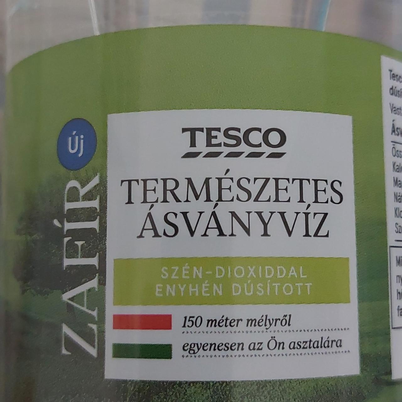 Képek - Természetes ásványvíz szén-dioxiddal enyhén dúsított Tesco