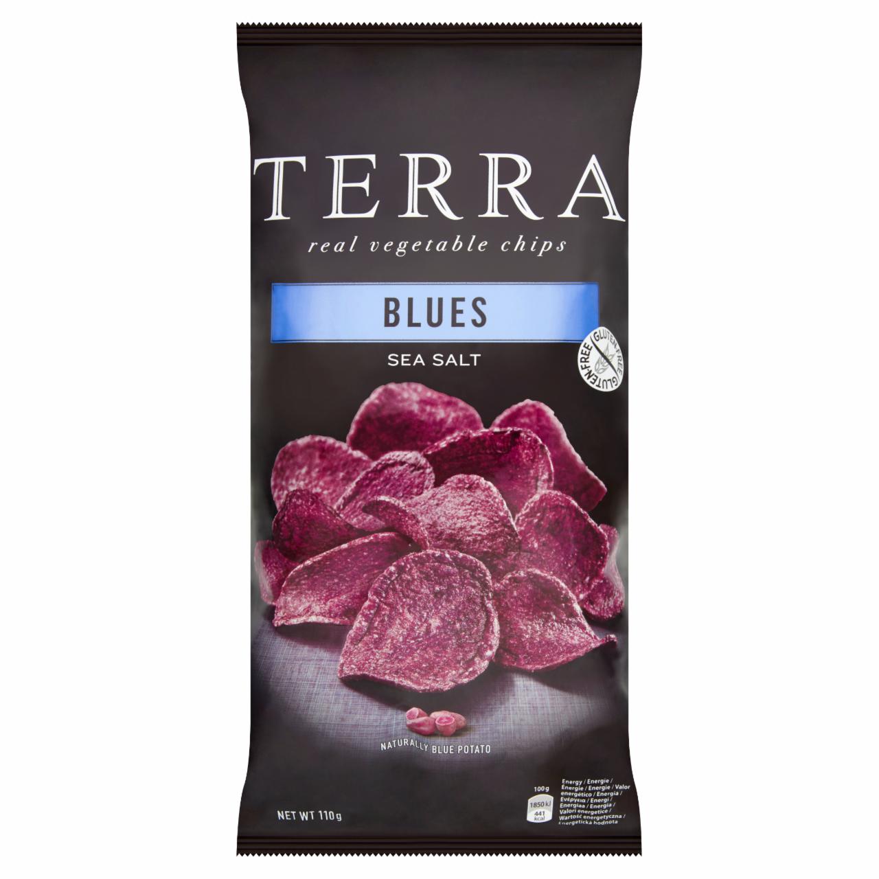 Képek - Terra Blues kék burgonya chips 110 g