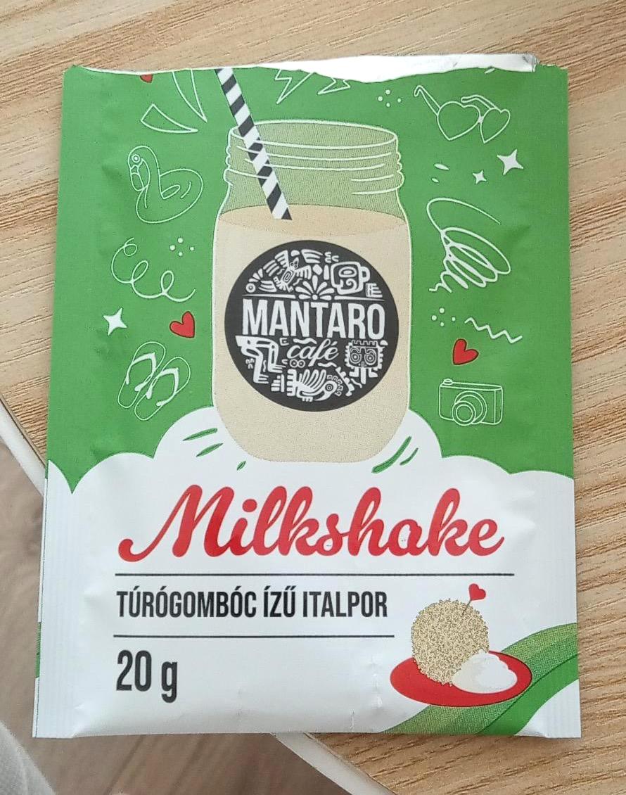 Képek - Mantaro Milkshake túrógombóc ízű italpor 20 g