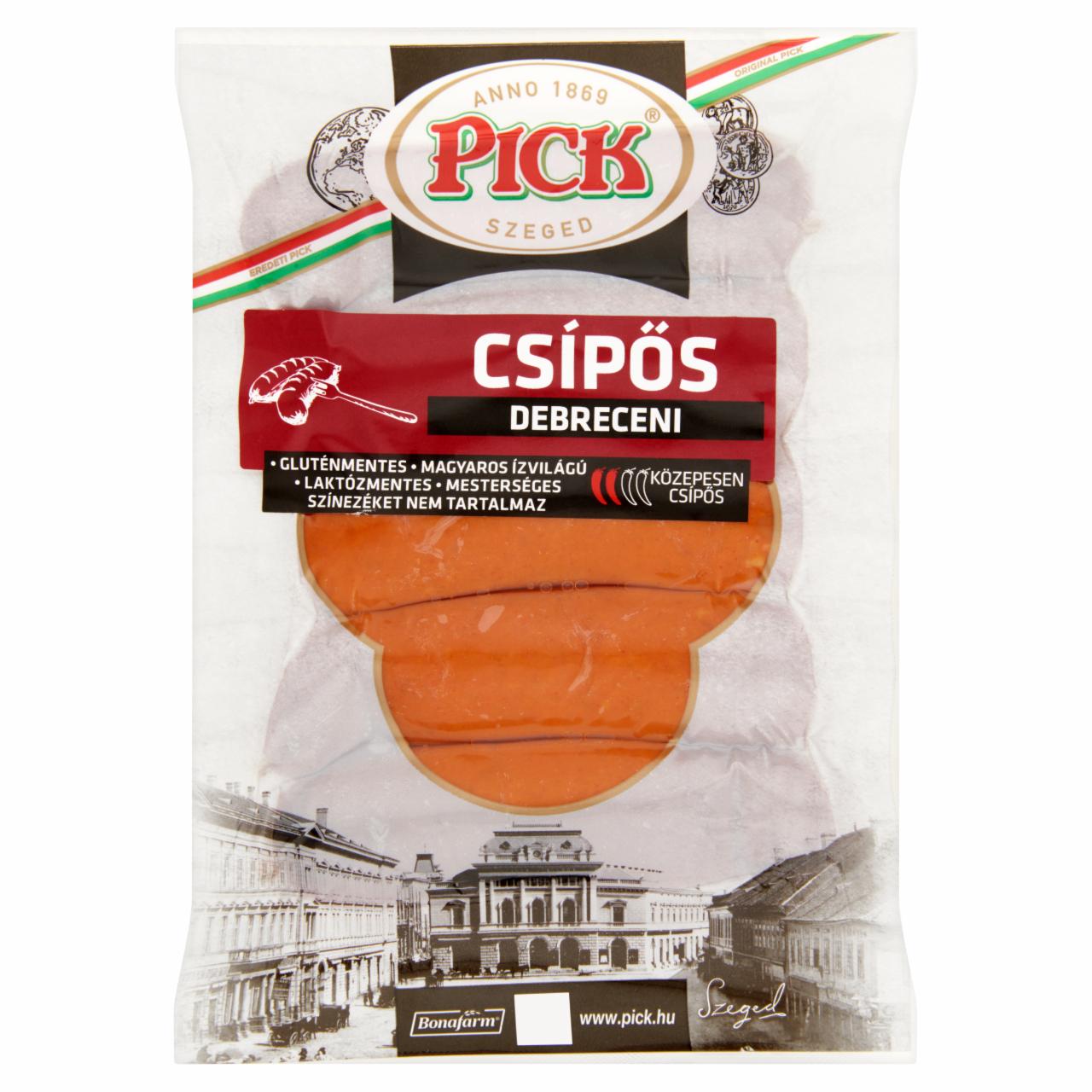 Képek - PICK Csípős debreceni 315 g