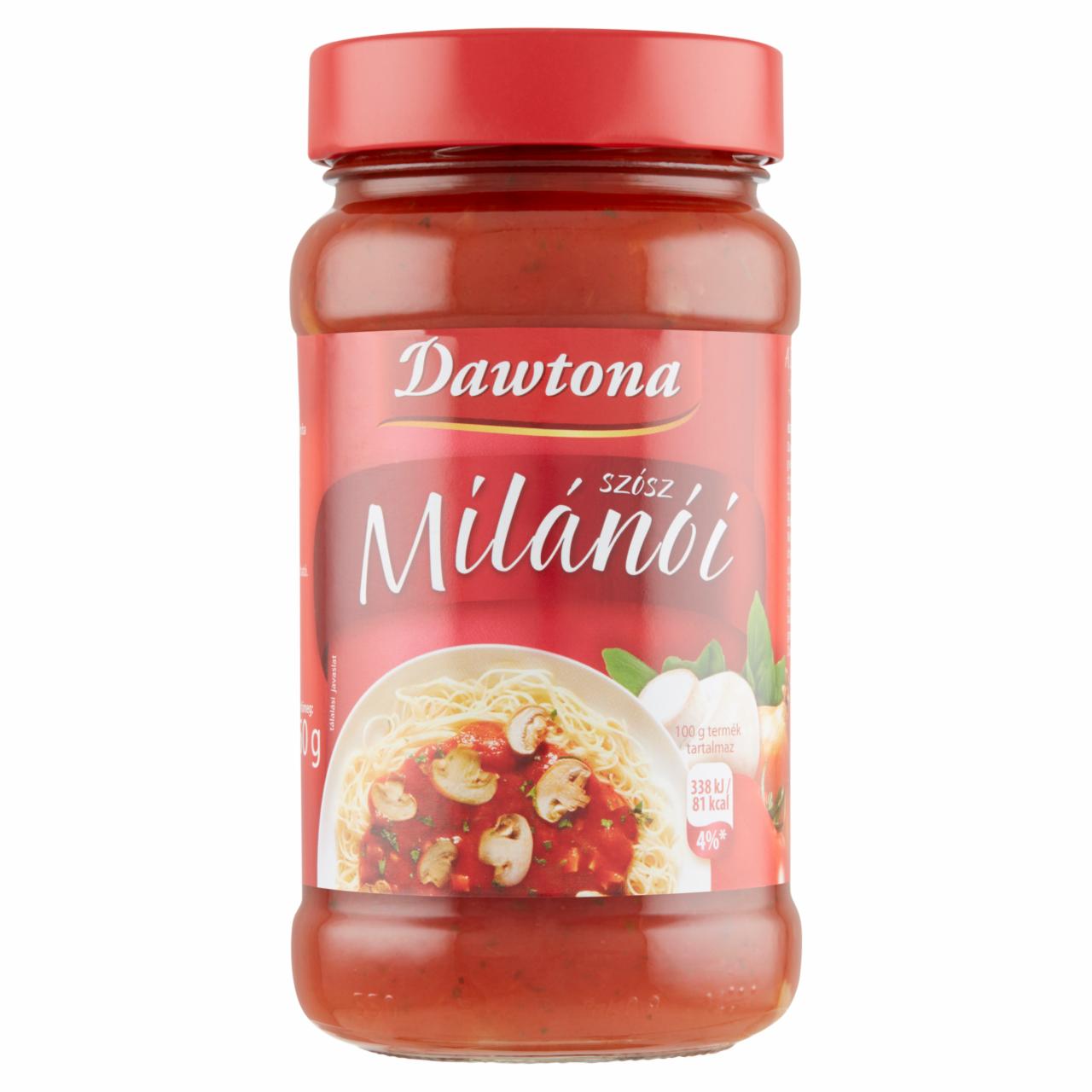 Képek - Dawtona milánói szósz 550 g