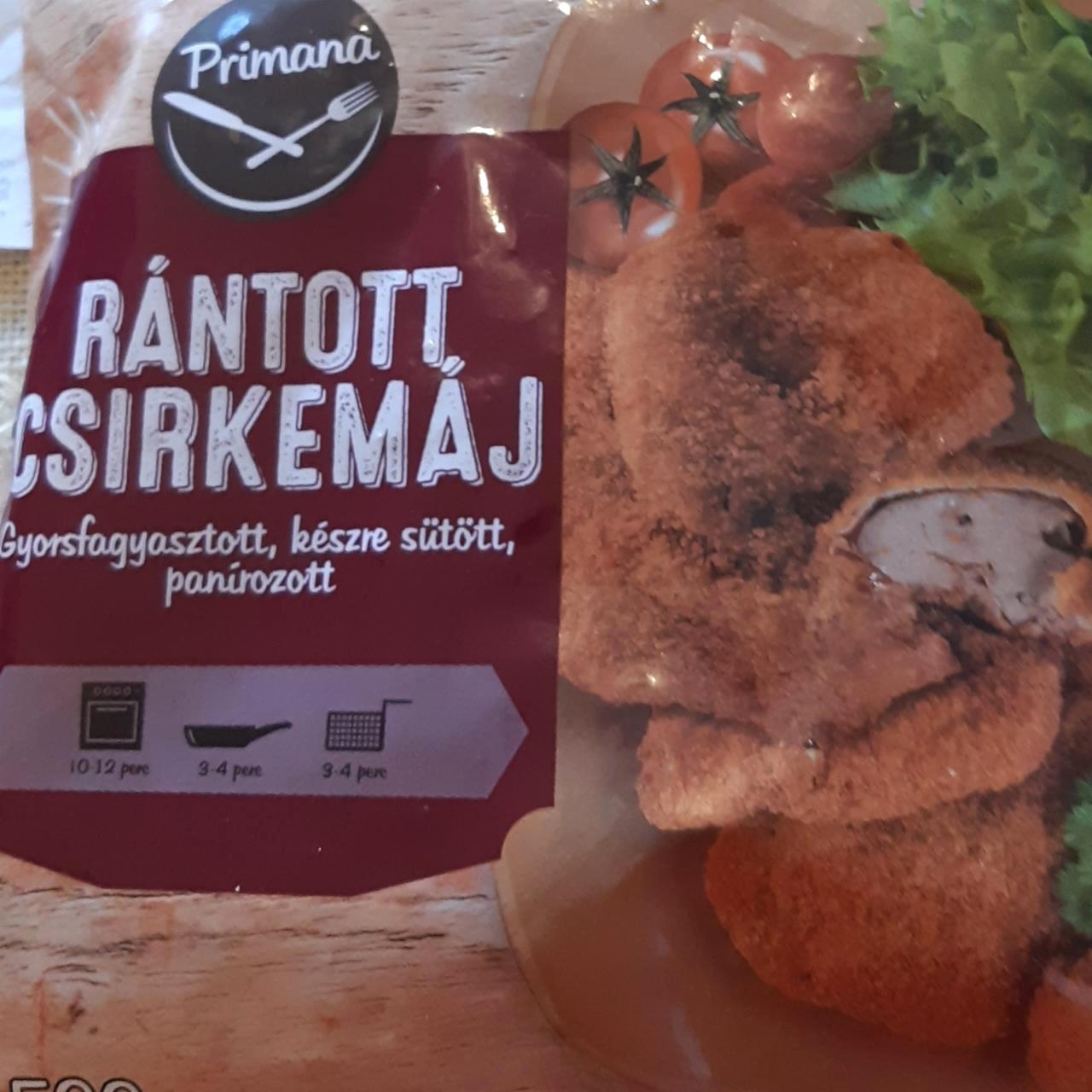 Képek - Rántott csirkemáj Primana