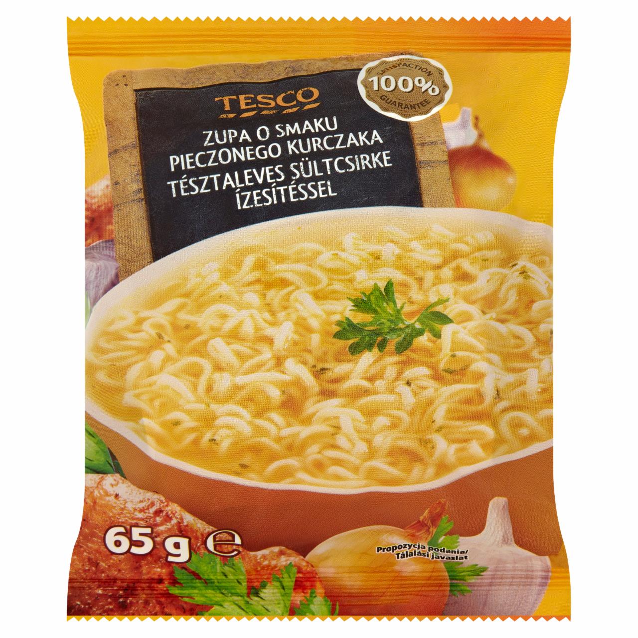 Képek - Tesco tésztaleves sültcsirke ízesítéssel 65 g