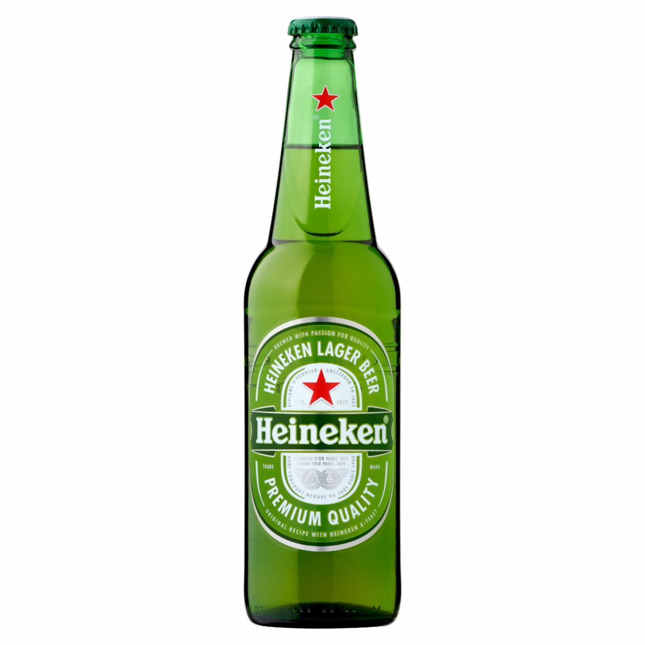 Képek - Heineken minőségi világos sör 5% 0,4 l üveg