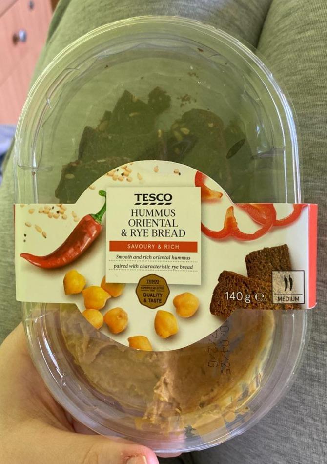 Képek - Hummus oriental & rye bread Tesco