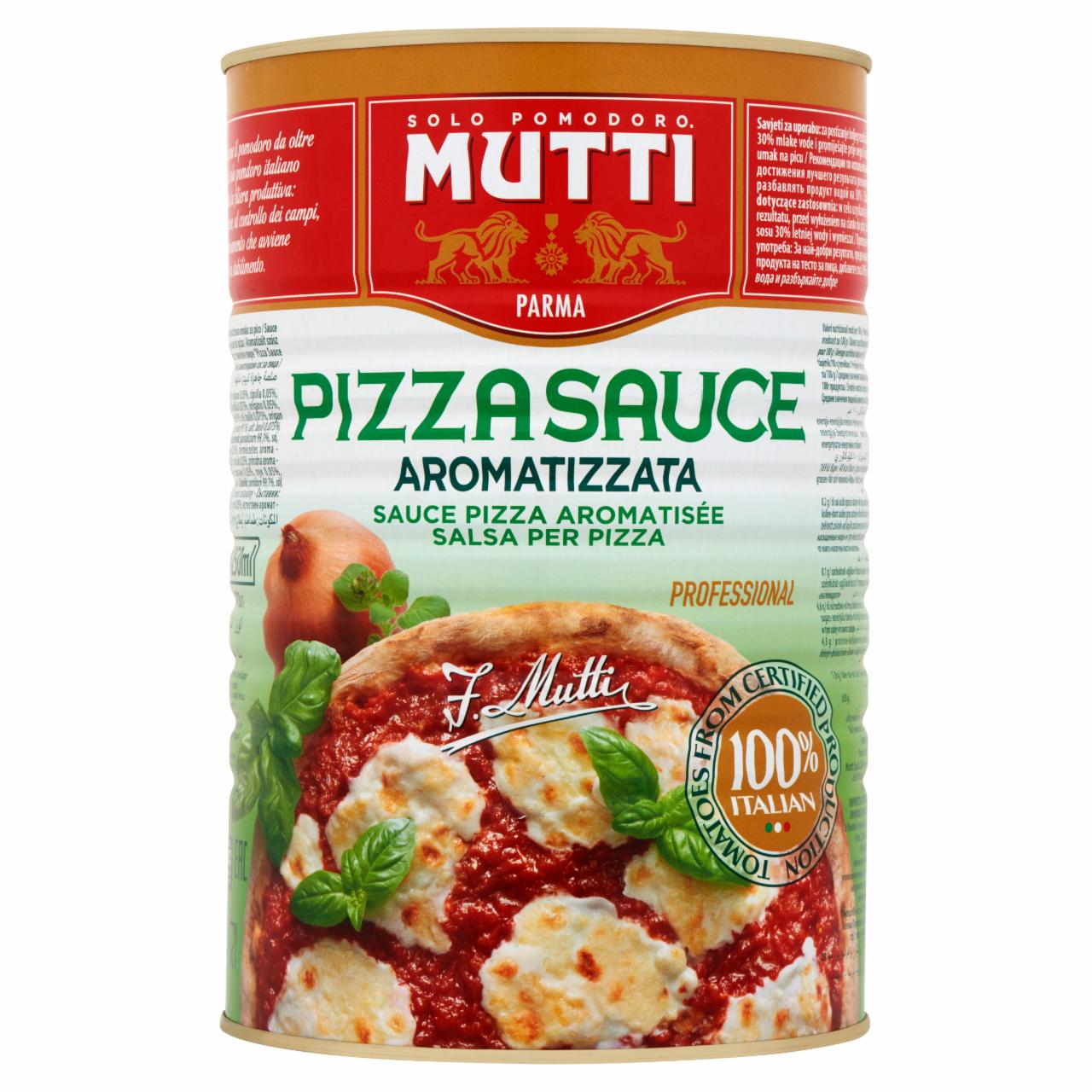 Képek - Mutti aromatizált szósz pizzához 4100 g