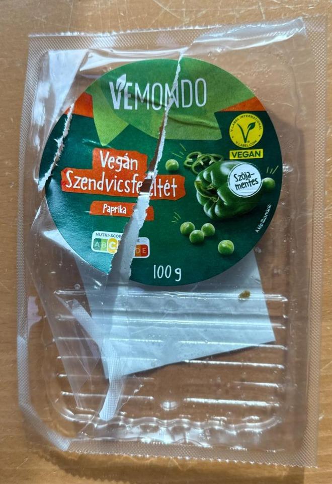Képek - Vegán Szendvicsfeltét Paprika VEMONDO