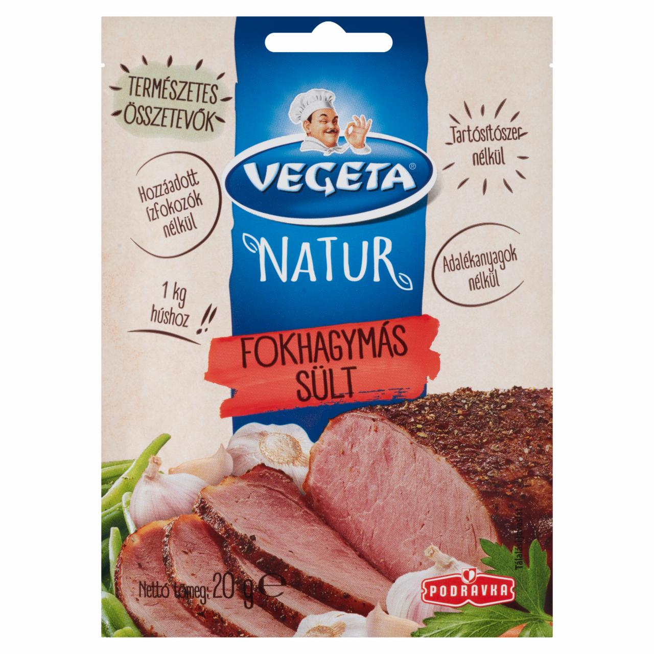 Képek - Vegeta Natur fokhagymás sült fűszerkeverék 20 g