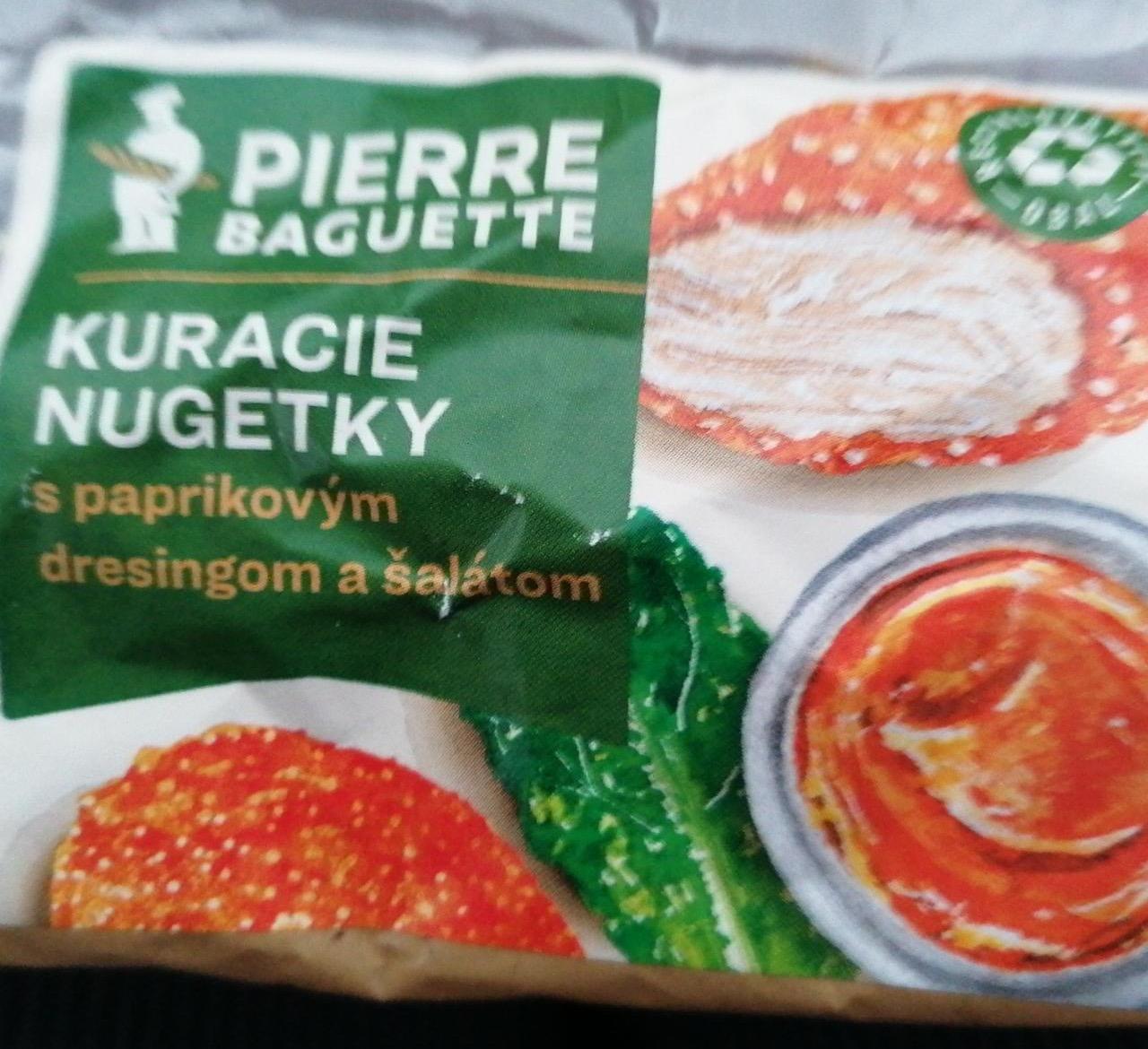 Képek - Kuracie nugetky s paprikovým dresingom a šalátom Pierre baguette