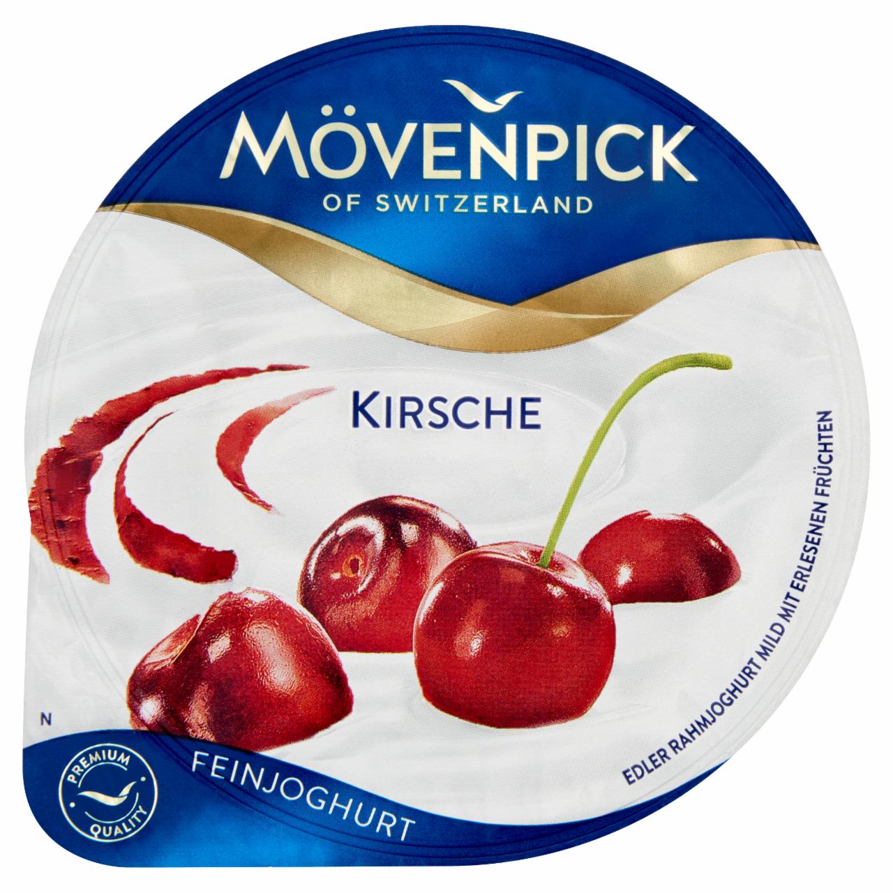 Képek - Mövenpick tejszínes joghurt meggyes gyümölcskészítménnyel 150 g