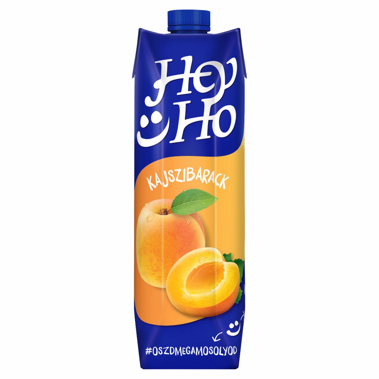 Képek - Hey-Ho kajszibarack gyümölcsital cukorral és édesítőszerrel 1 l
