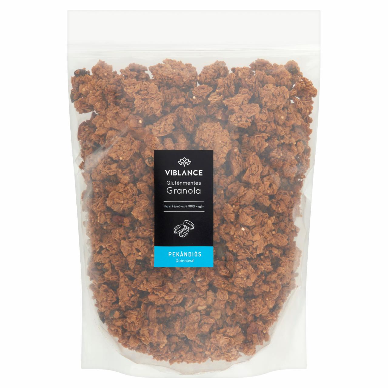 Képek - Viblance gluténmentes granola pekándiós quinoával 2000 g