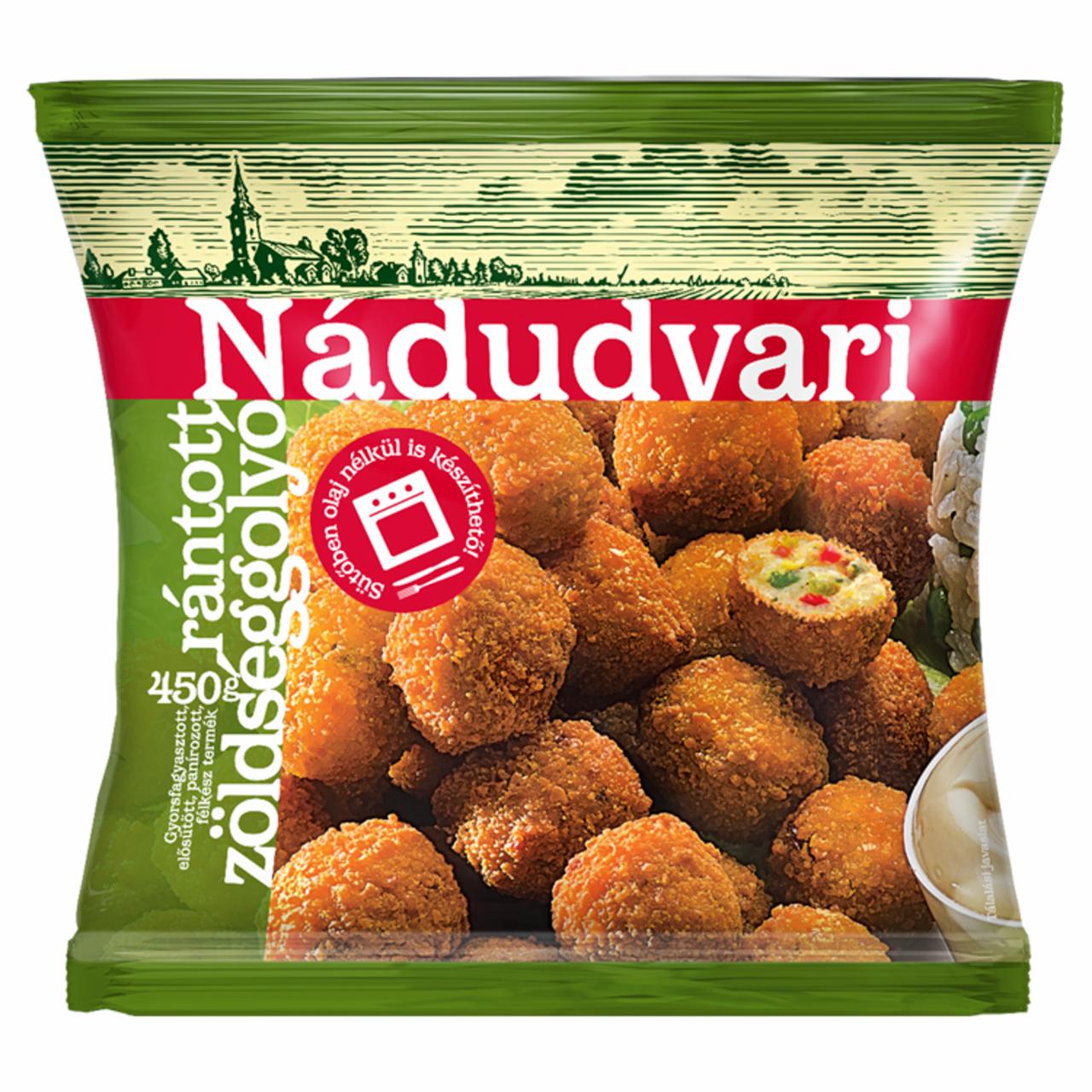 Képek - Nádudvari gyorsfagyasztott rántott zöldséggolyók 450 g