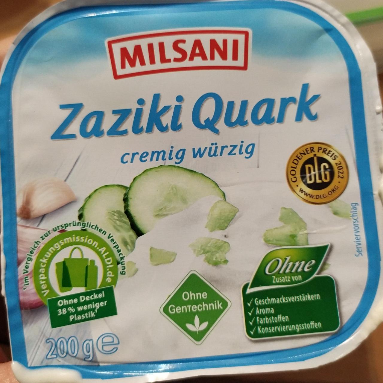 Képek - Zaziki quark Milsani