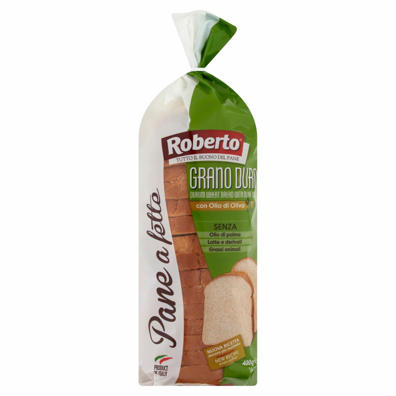 Képek - Roberto durumbúza kenyér extra szűz olívaolajjal 400 g