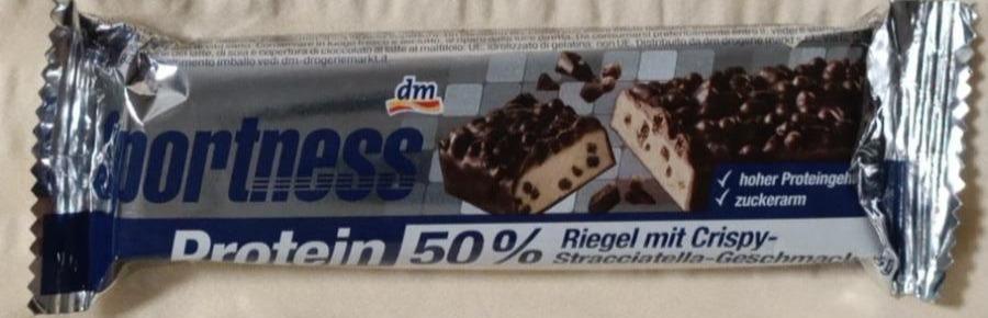 Képek - Protein 50% riegel mit crispy-stracciatella Sportness