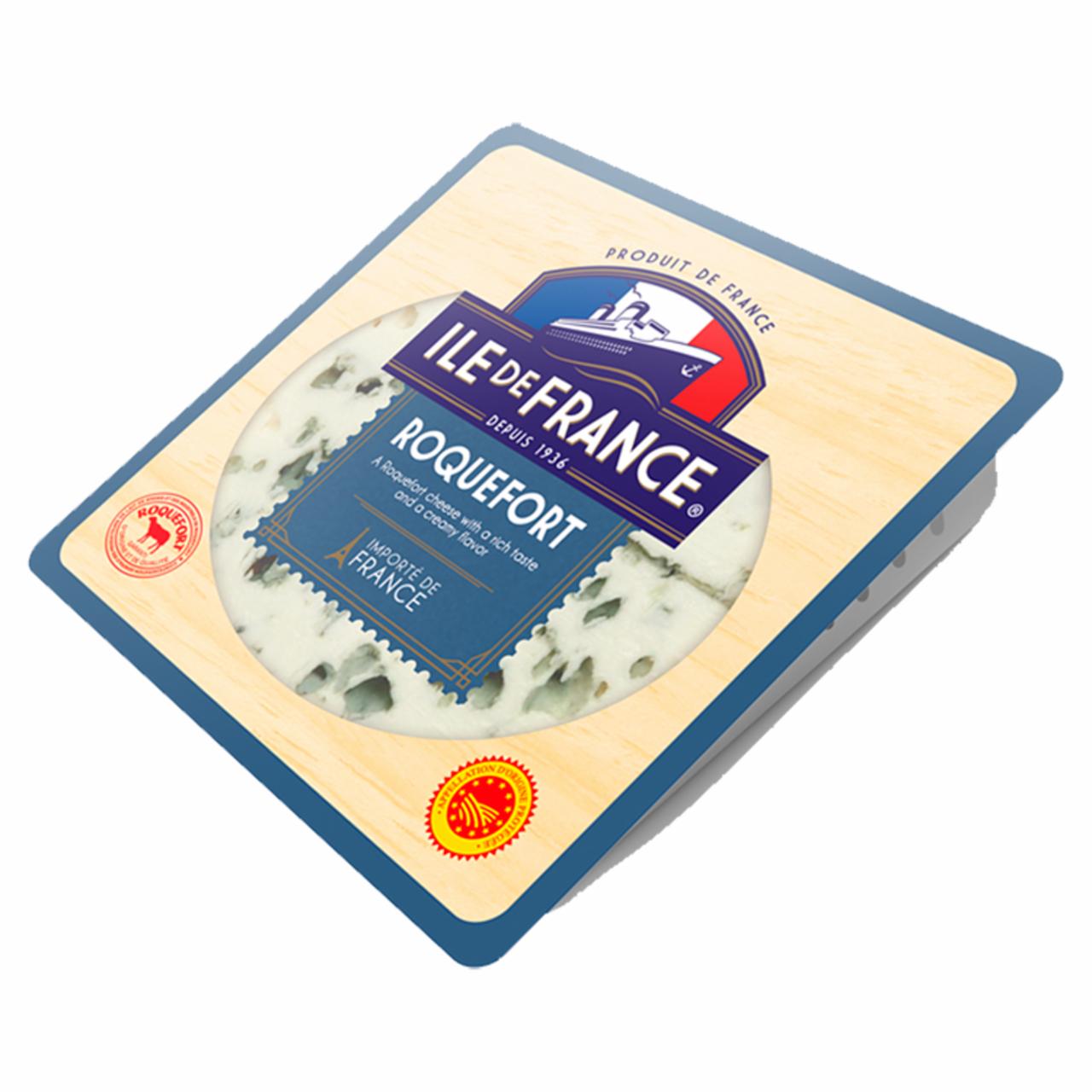 Képek - Ile de France Roquefort kékpenésszel érlelt, zsíros félkemény sajt 100 g