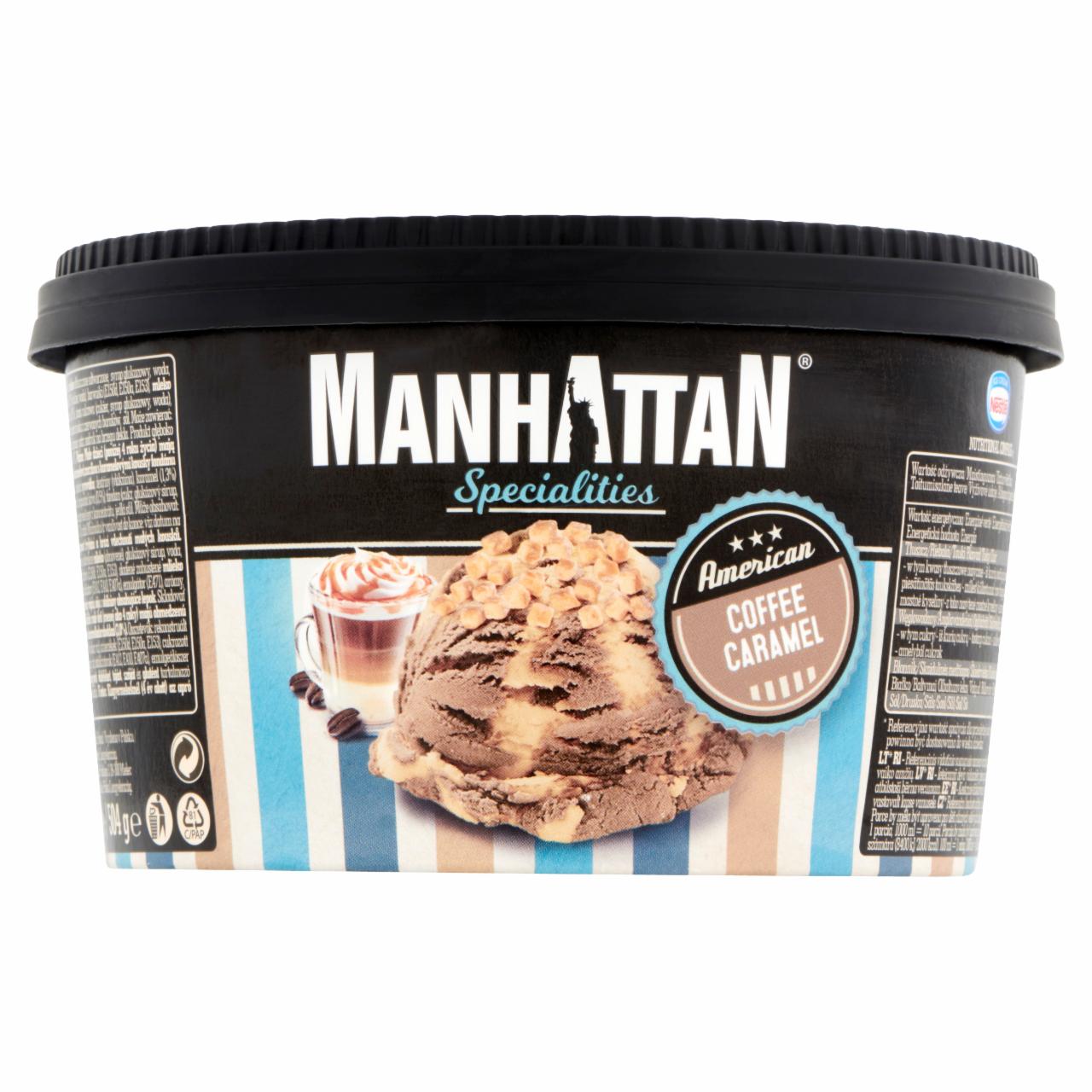 Képek - Manhattan Specialities kávés-karamellás jégkrém karamelldarabokkal 1000 ml