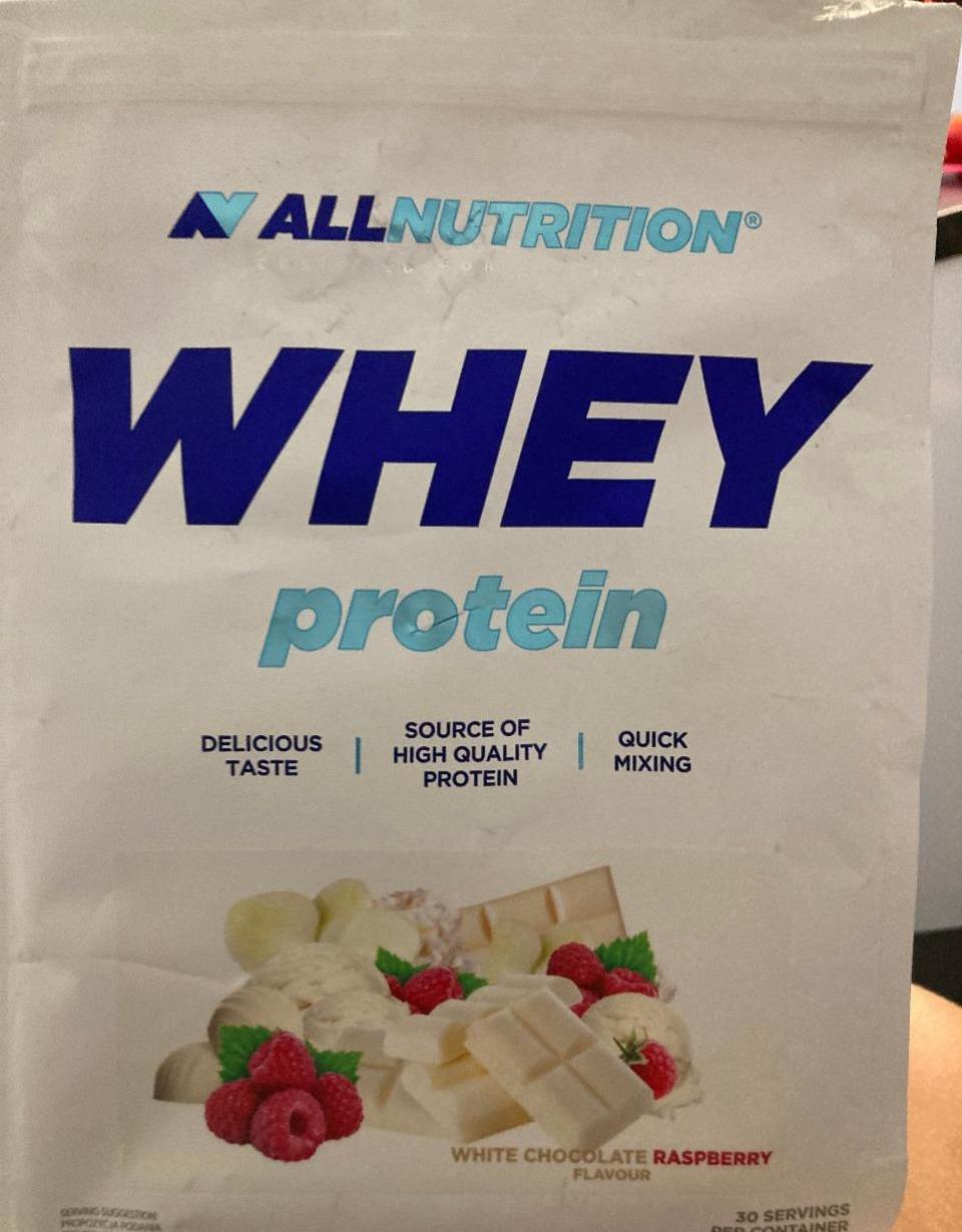 Képek - When protein white chocolade raspberry Allnutrition