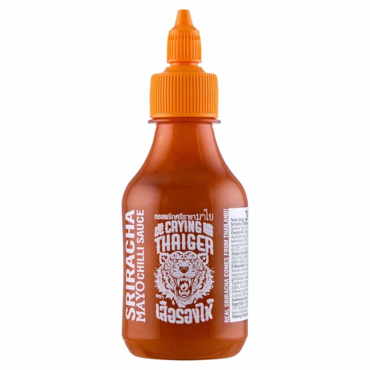 Képek - Crying Thaiger Sriracha chiliszószos majonéz 200 ml