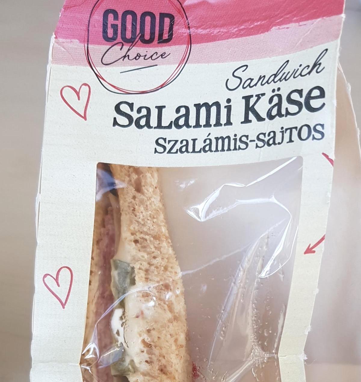 Képek - Szalámis-sajtos szendvics Good Choice