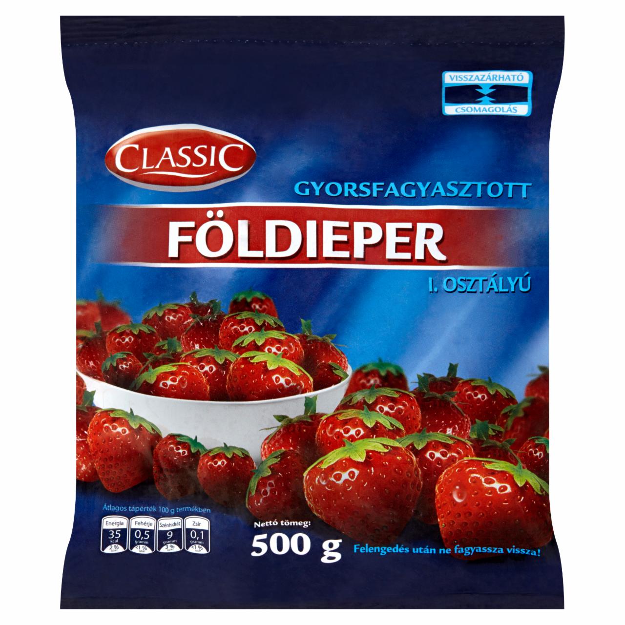 Képek - Classic gyorsfagyasztott földieper 500 g