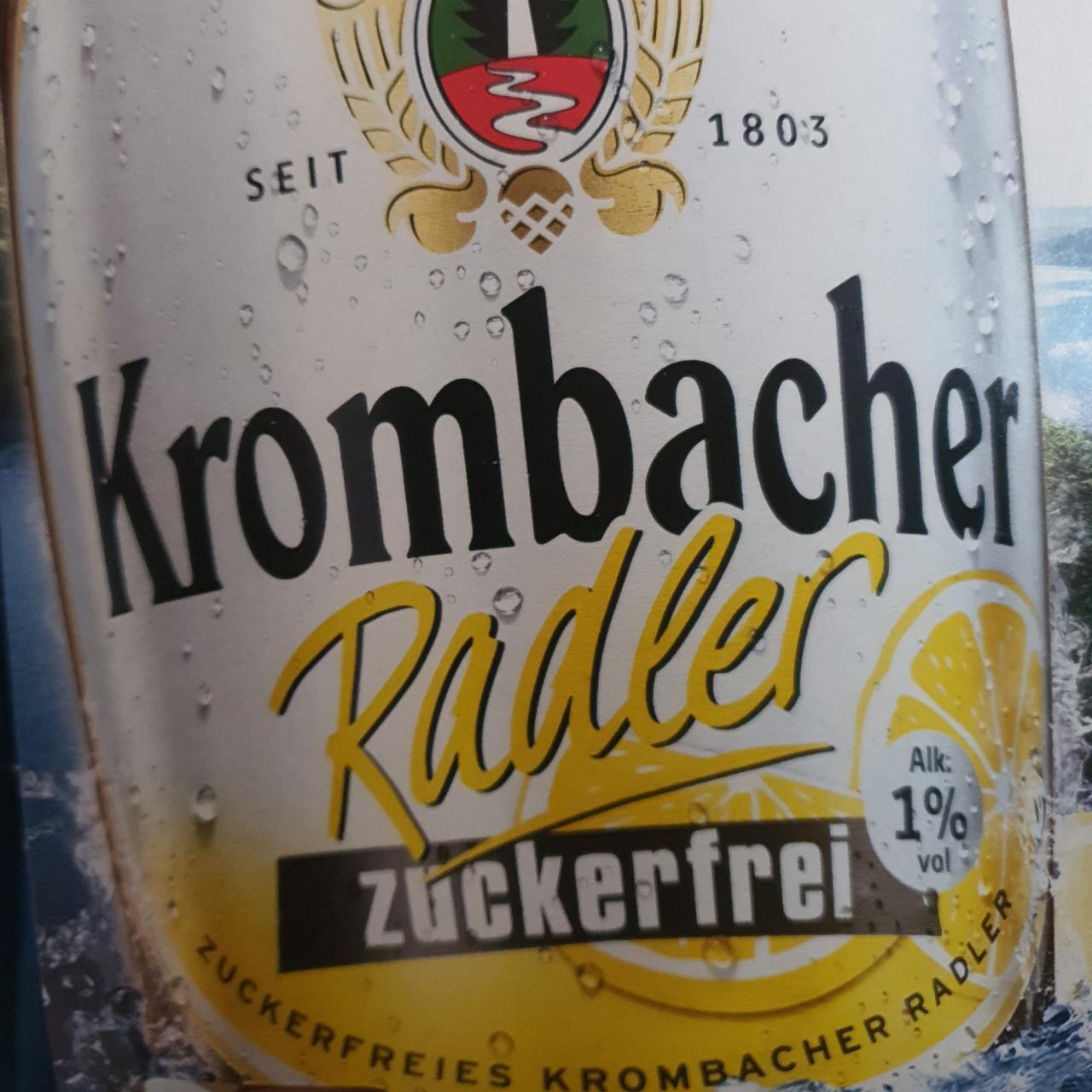 Képek - Krombacher radler zuckerfrei