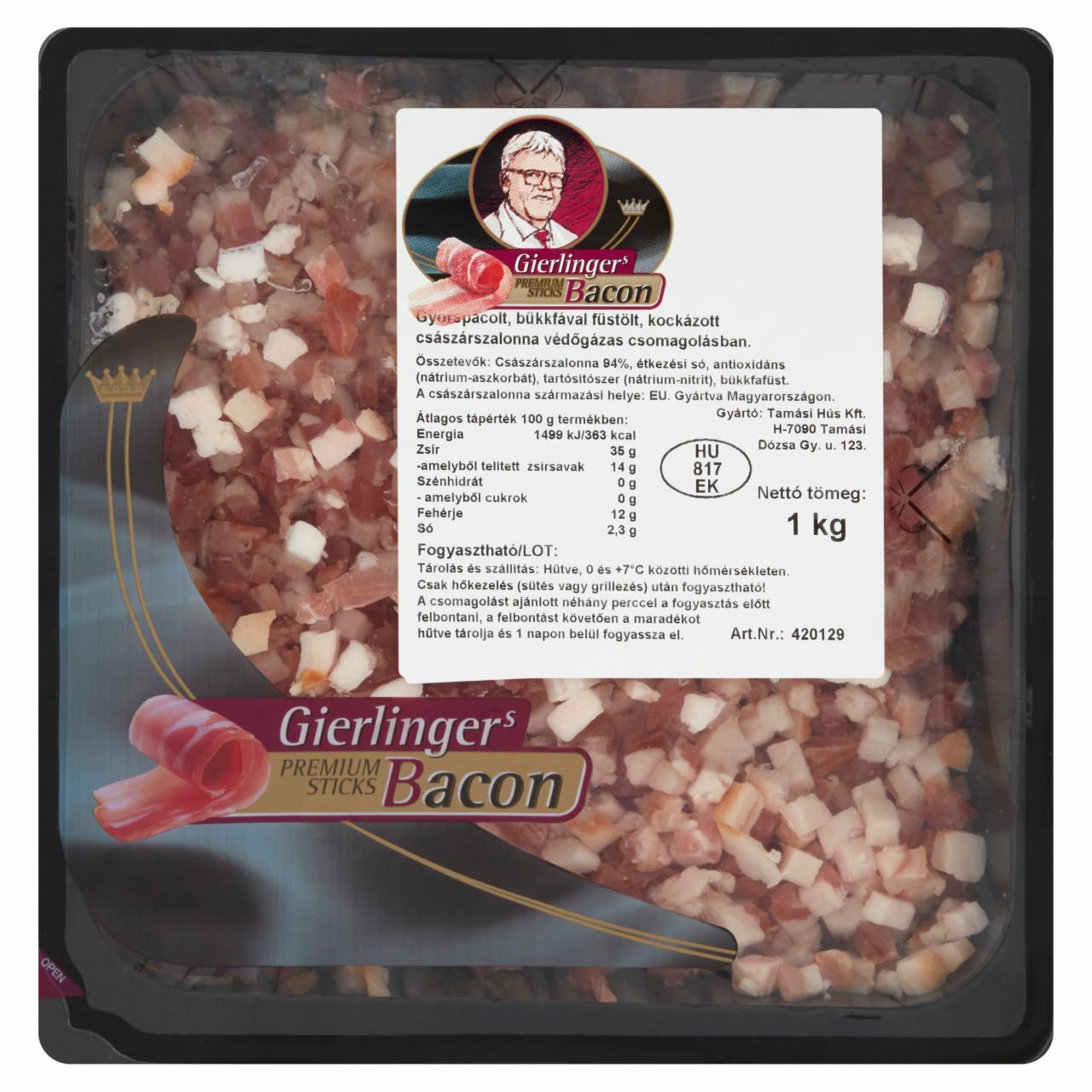 Képek - Gierlinger's bacon kocka 1 kg