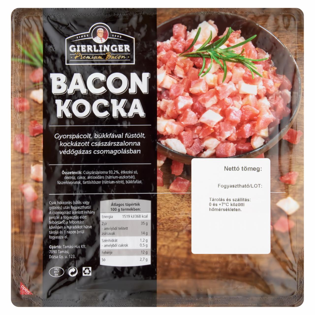 Képek - Gierlinger's bacon kocka 1 kg