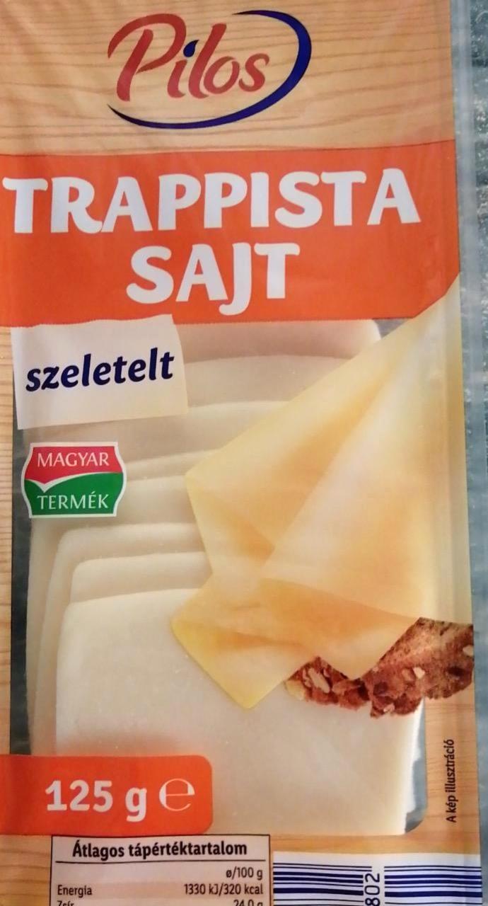 Képek - Szeletelt trappista sajt Pilos