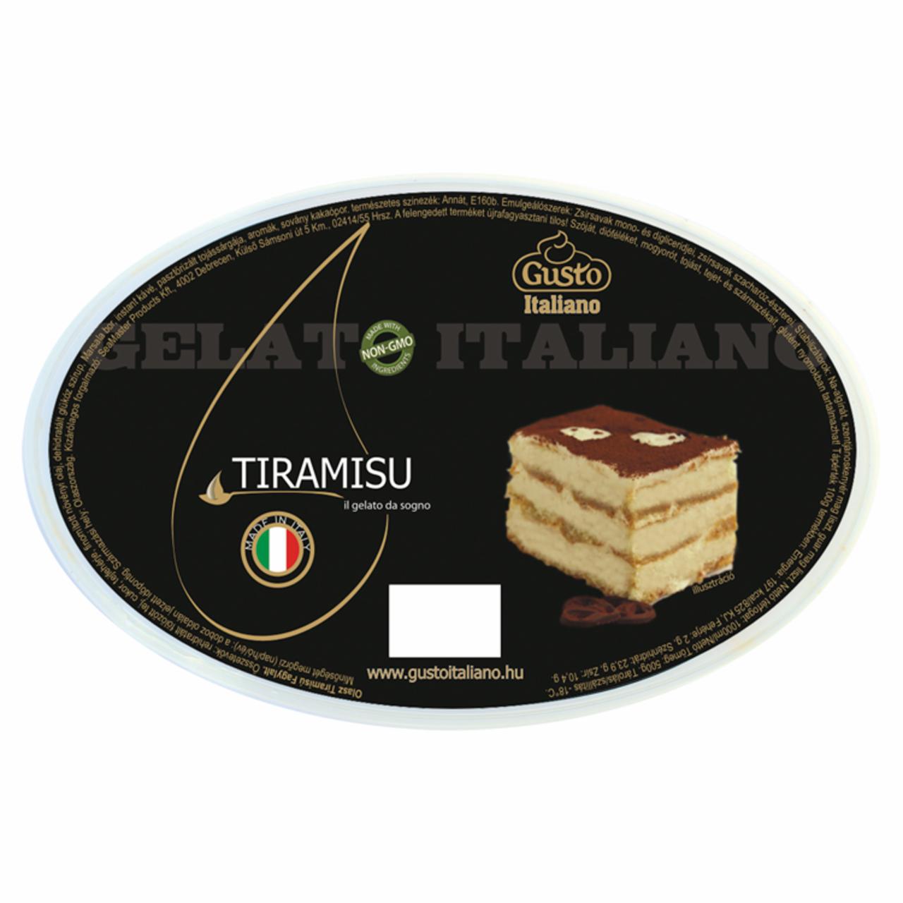 Képek - Gusto Italiano olasz tiramisu fagylalt 1000 ml