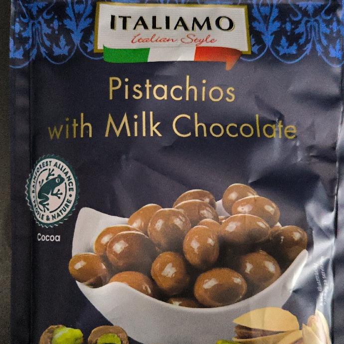 Képek - Pistachios with milk chocolate Italiamo