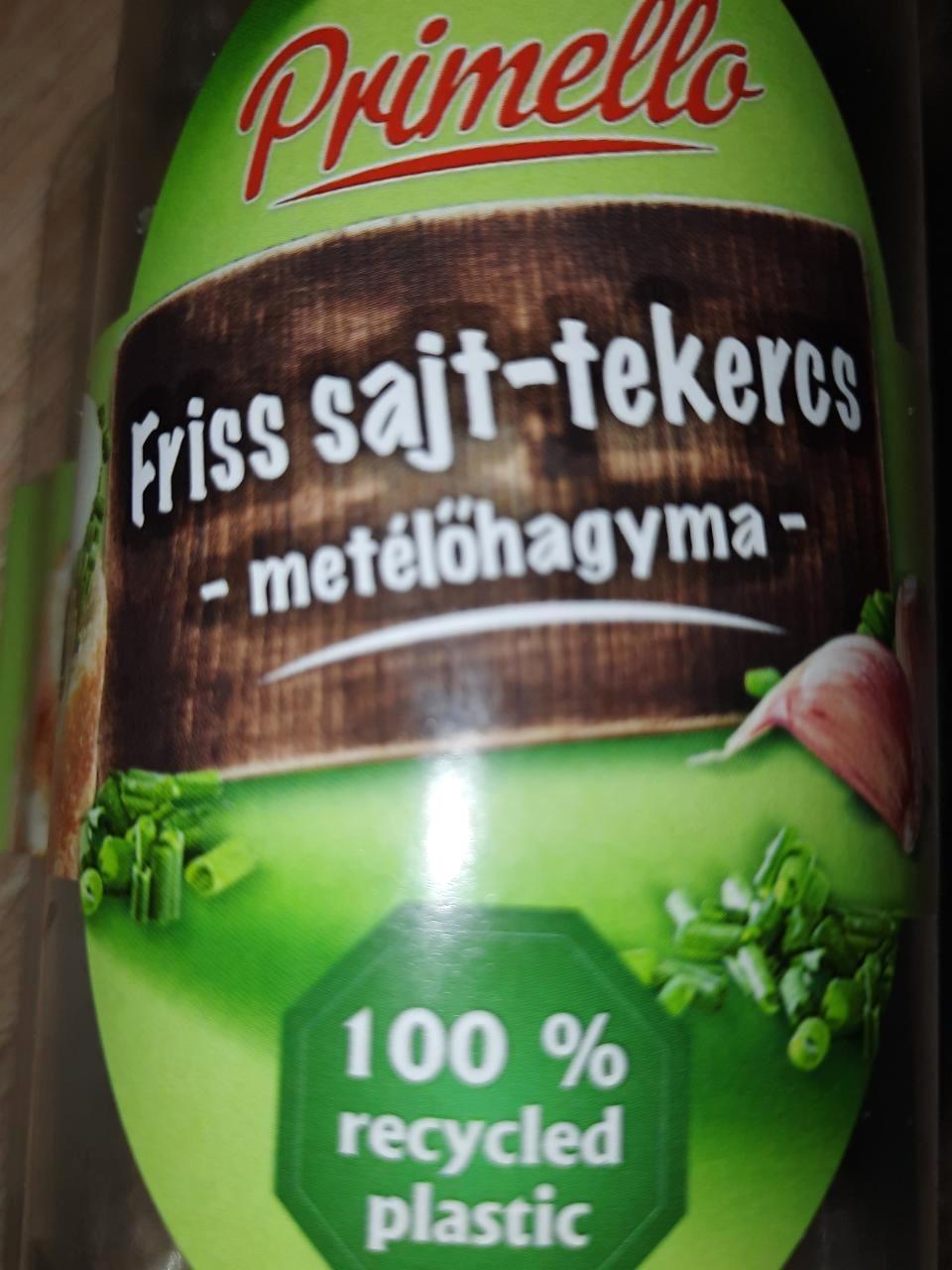 Képek - Friss sajt-tekercs metélőhagyma Primello