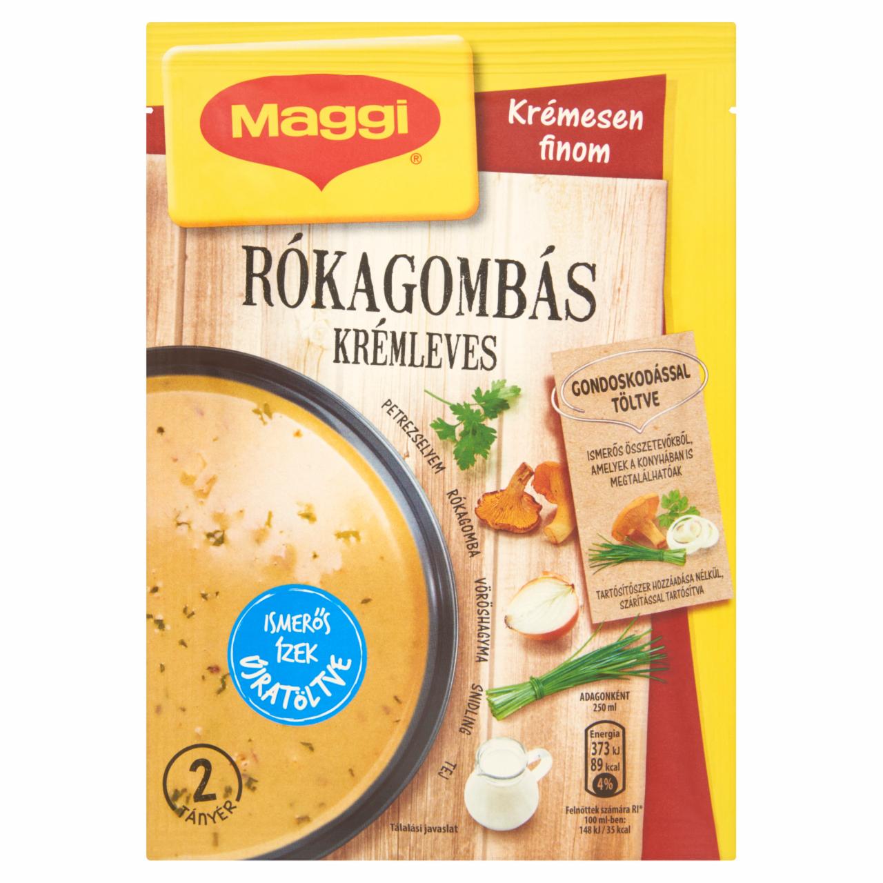 Képek - Maggi Rókagombás krémleves 47 g