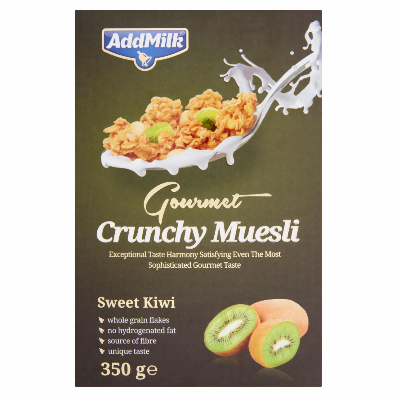 Képek - AddMilk Gourmet Crunchy müzli édes kiwivel 350 g
