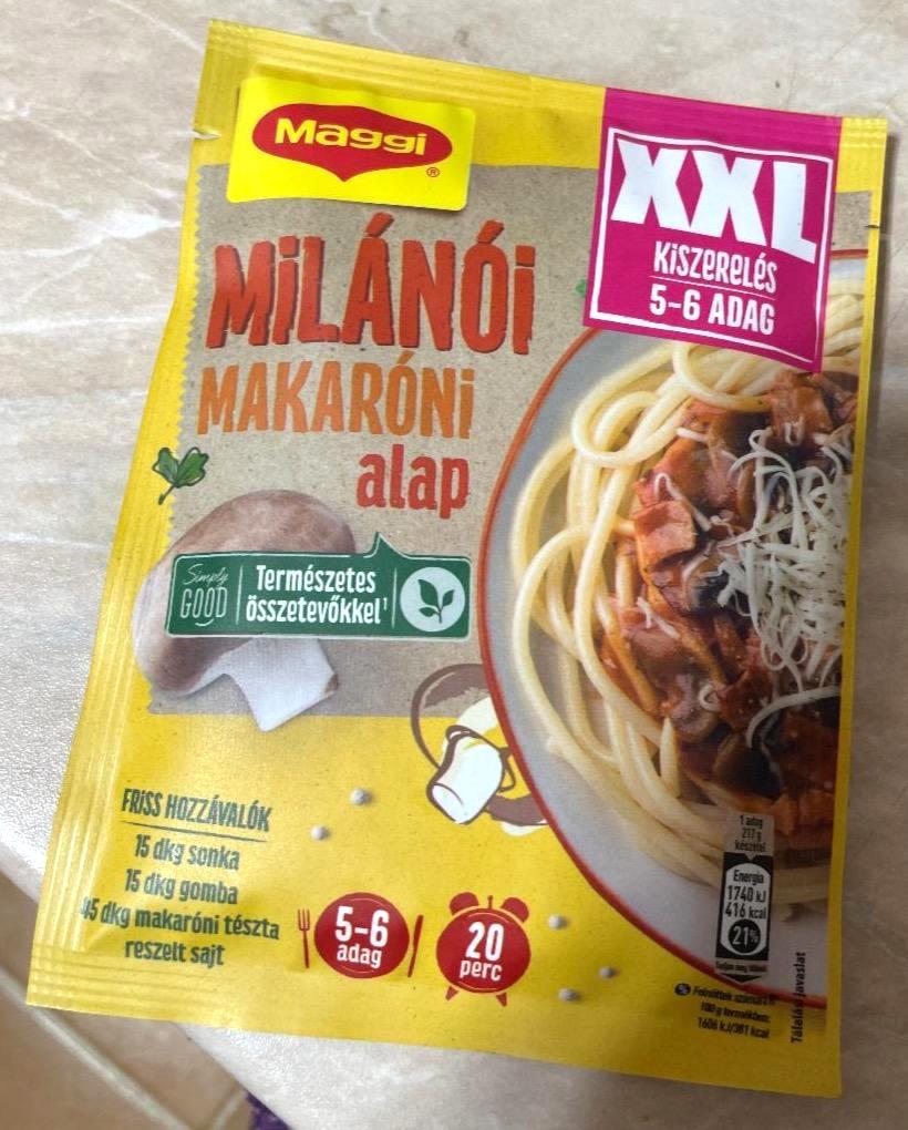 Képek - Maggi XXL milánói makaróni alap 56 g