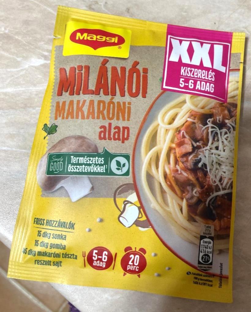 Képek - Milánói Makaróni alap Maggi