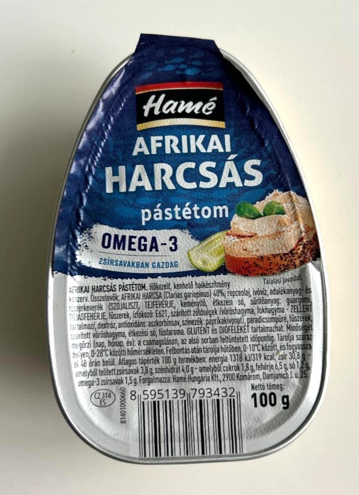 Képek - Afrikai harcsás pástétom omega-3 Hamé