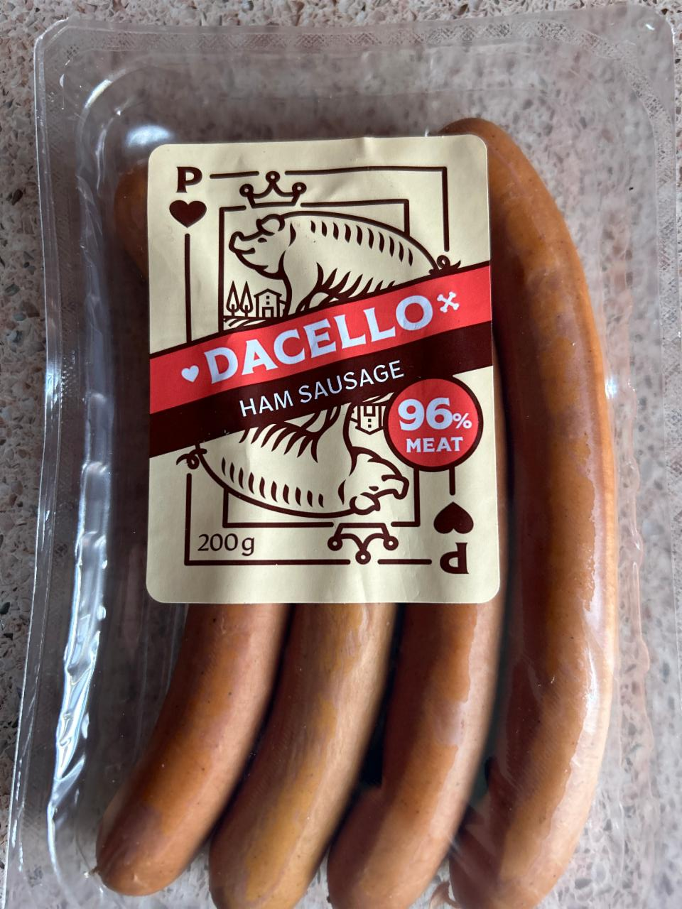 Képek - Ham Sausage 96% meat Dacello