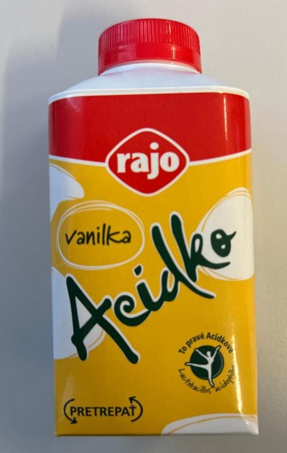 Képek - Acidko vanilka 0,8% Rajo
