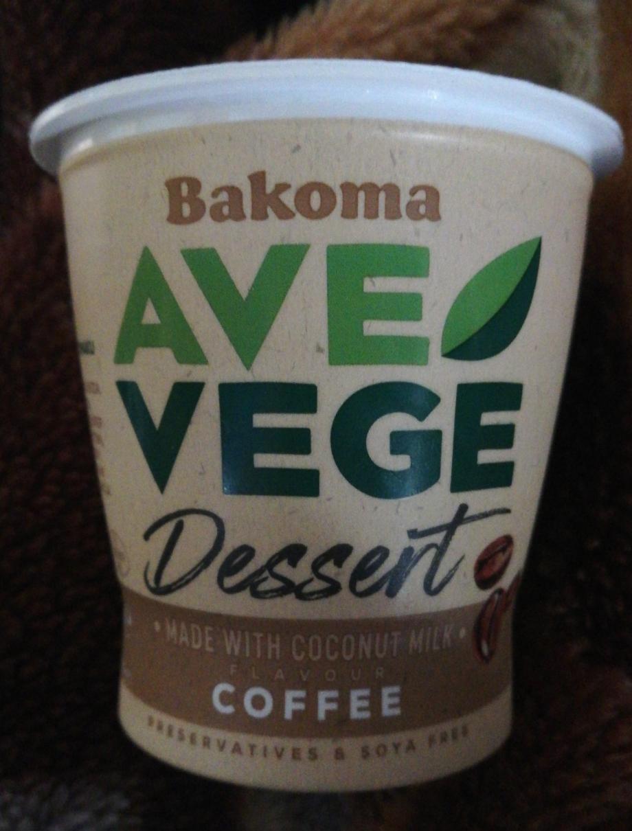 Képek - Ave Vege Kávés vegán desszertkrém Bakoma
