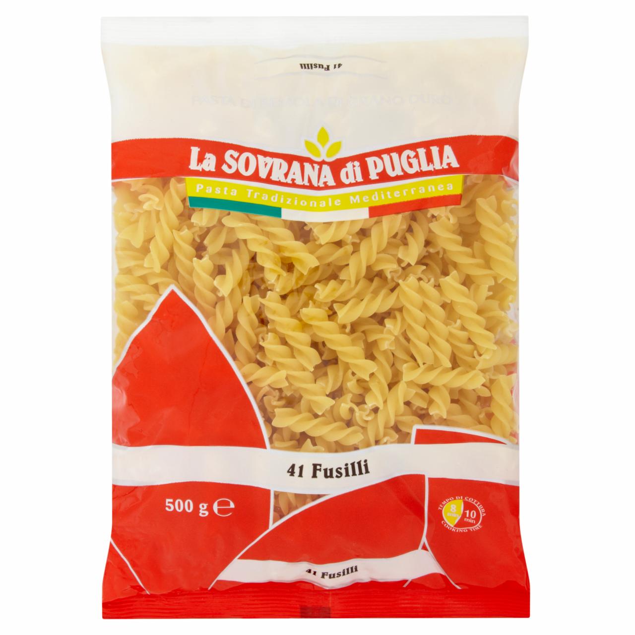 Képek - La Sovrana di Puglia fusilli durum száraztészta 500 g