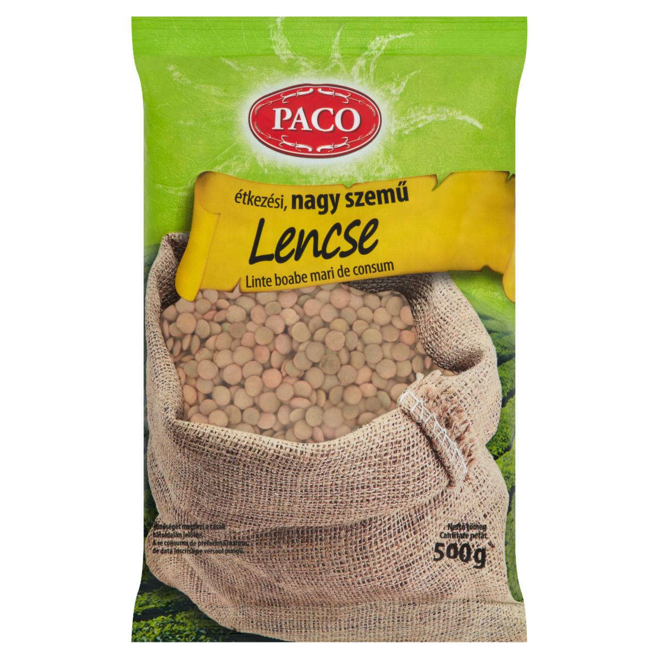 Képek - Расо étkezési lencse 500 g